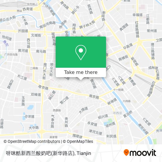 呀咪酷新西兰酸奶吧(新华路店) map