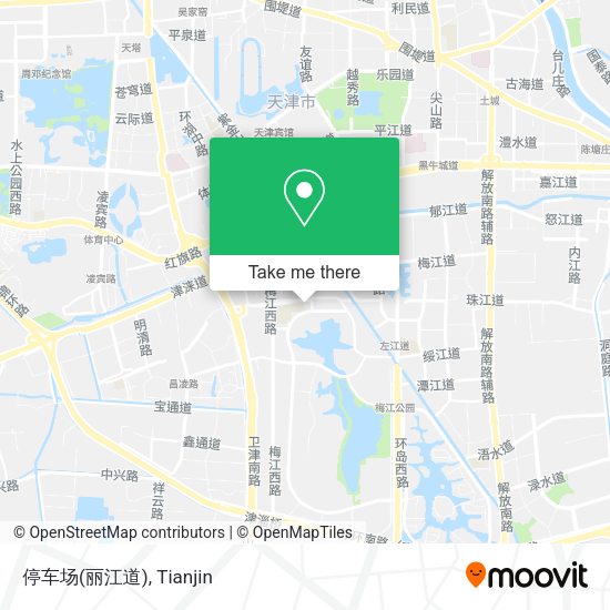 停车场(丽江道) map