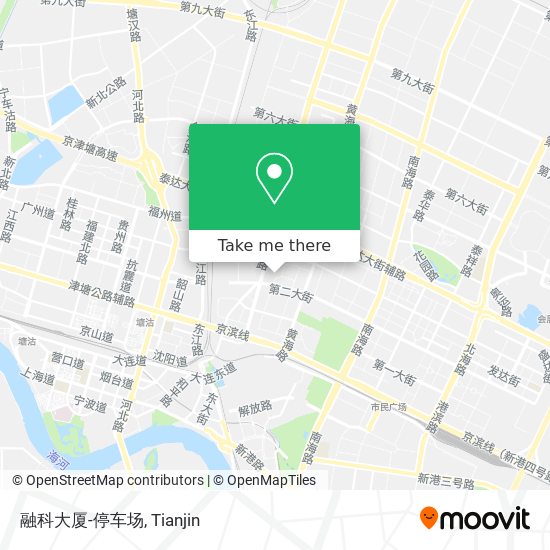 融科大厦-停车场 map