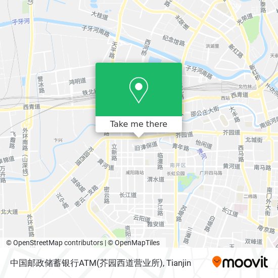 中国邮政储蓄银行ATM(芥园西道营业所) map