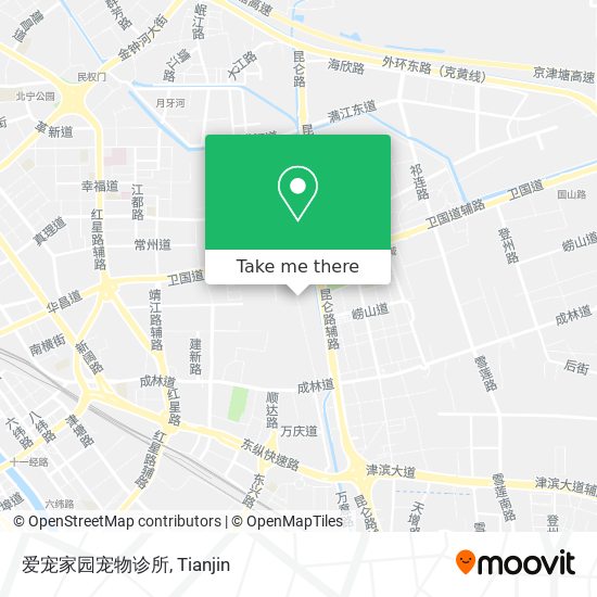 爱宠家园宠物诊所 map