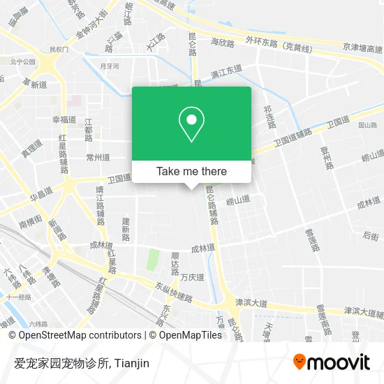 爱宠家园宠物诊所 map