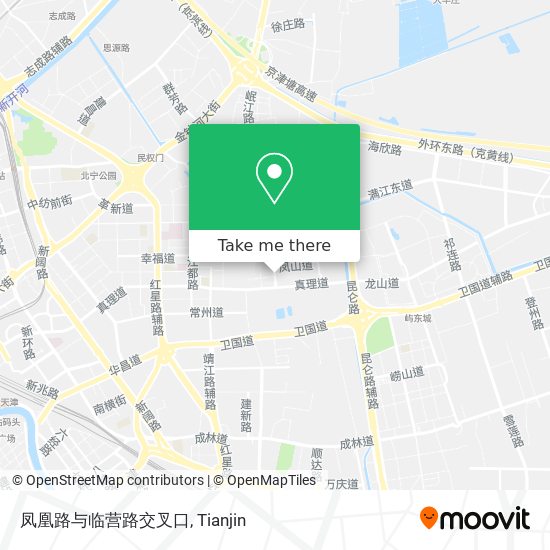 凤凰路与临营路交叉口 map