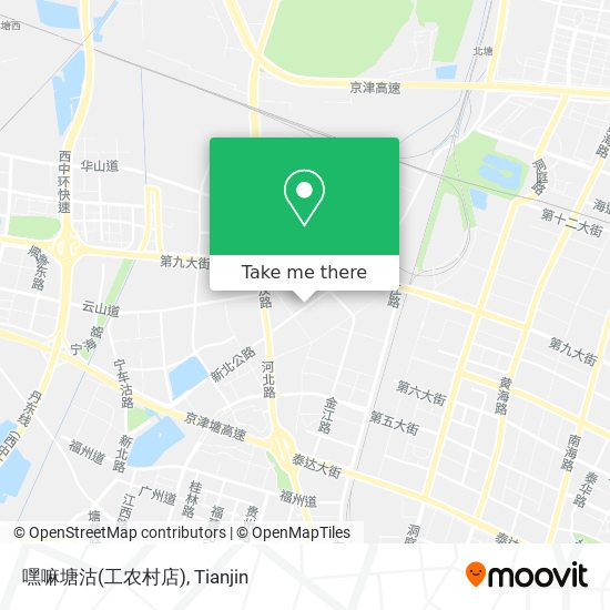 嘿嘛塘沽(工农村店) map