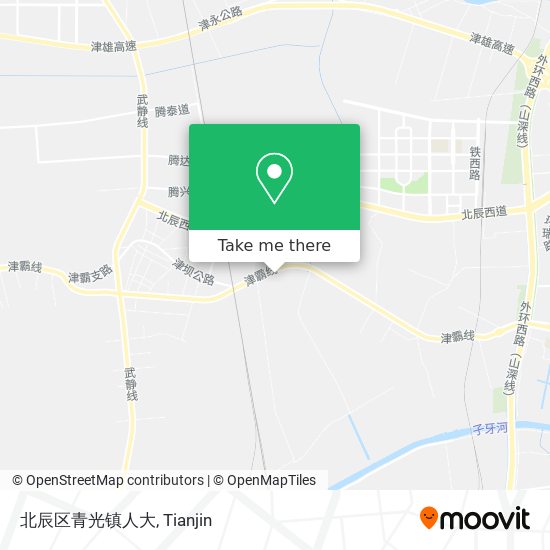 北辰区青光镇人大 map