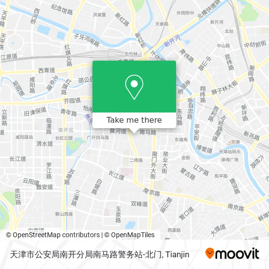 天津市公安局南开分局南马路警务站-北门 map