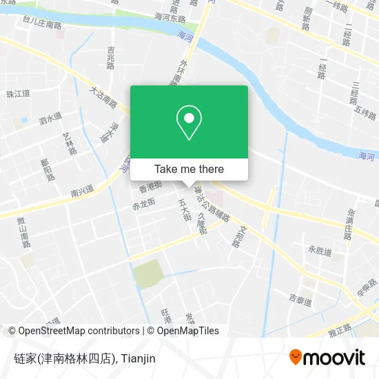 链家(津南格林四店) map