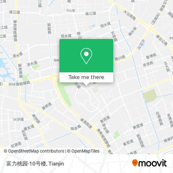 富力桃园-10号楼 map