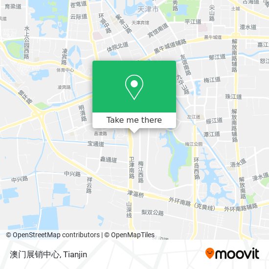 澳门展销中心 map