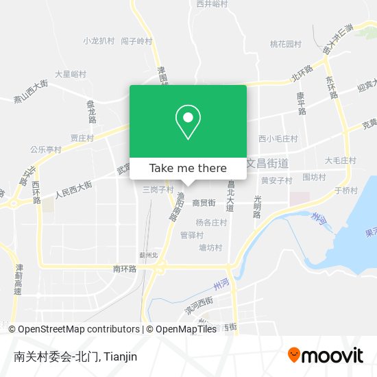 南关村委会-北门 map