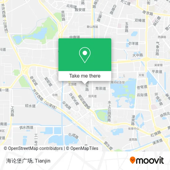 海论堡广场 map