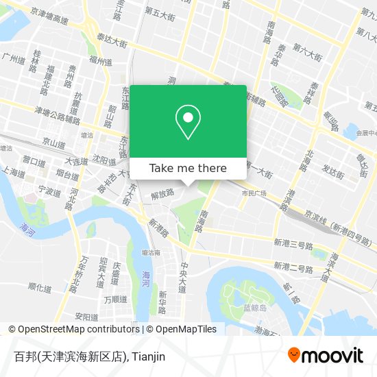 百邦(天津滨海新区店) map