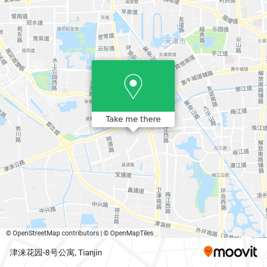 津涞花园-8号公寓 map