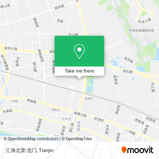 汇海北里-北门 map