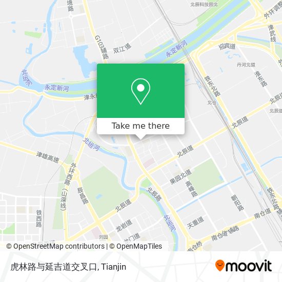 虎林路与延吉道交叉口 map