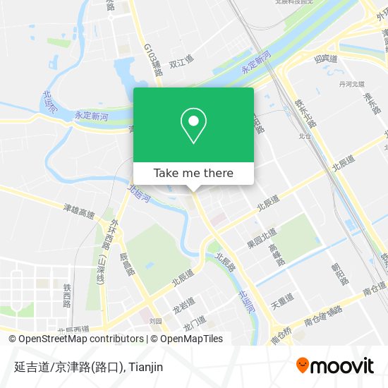 延吉道/京津路(路口) map