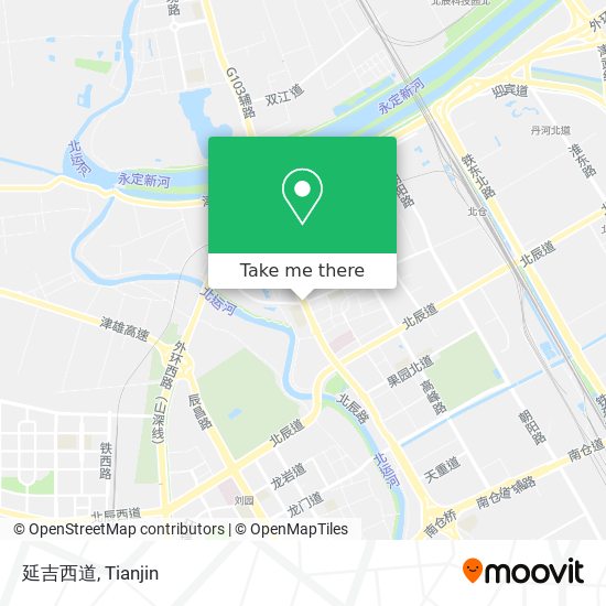 延吉西道 map