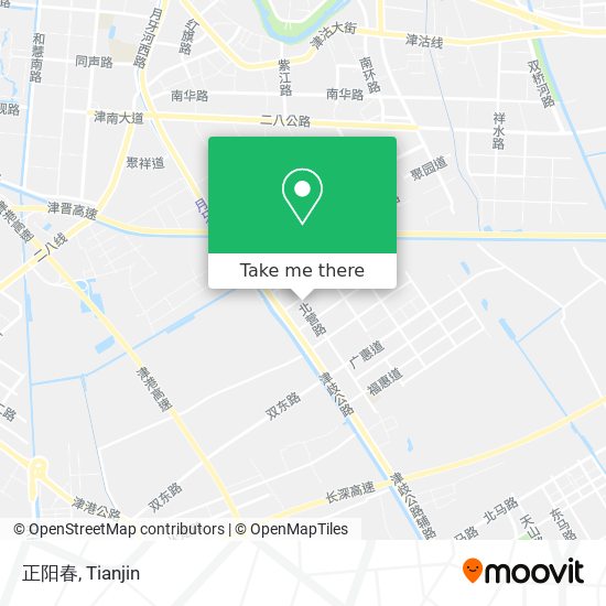 正阳春 map