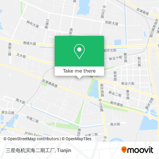 三星电机滨海二期工厂 map