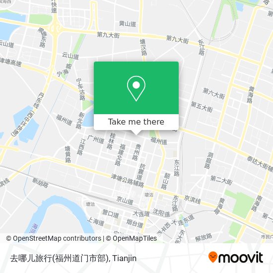 去哪儿旅行(福州道门市部) map