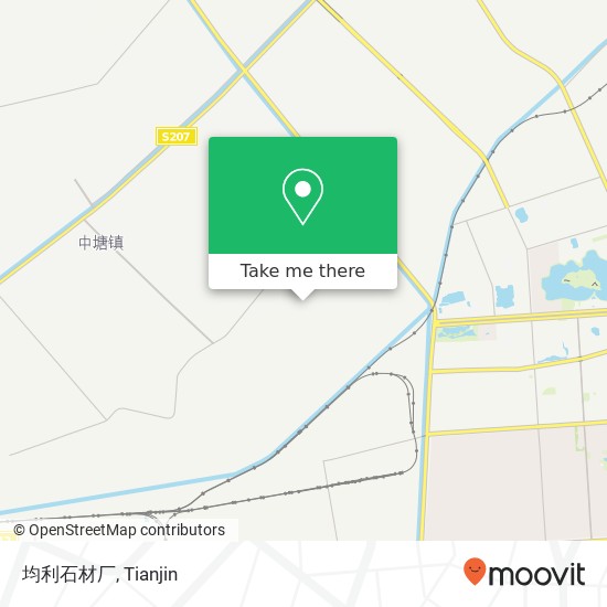 均利石材厂 map