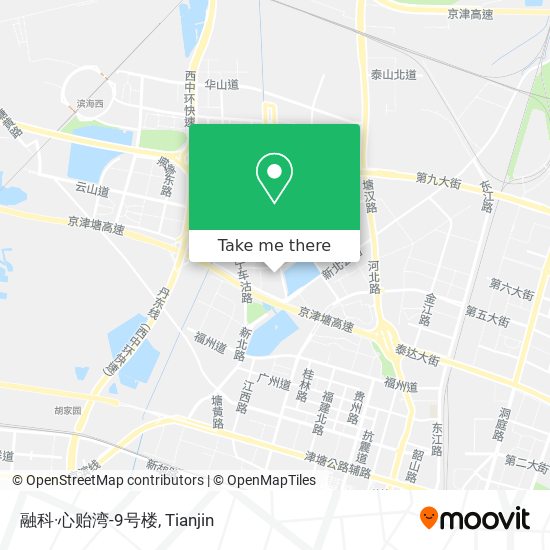 融科·心贻湾-9号楼 map