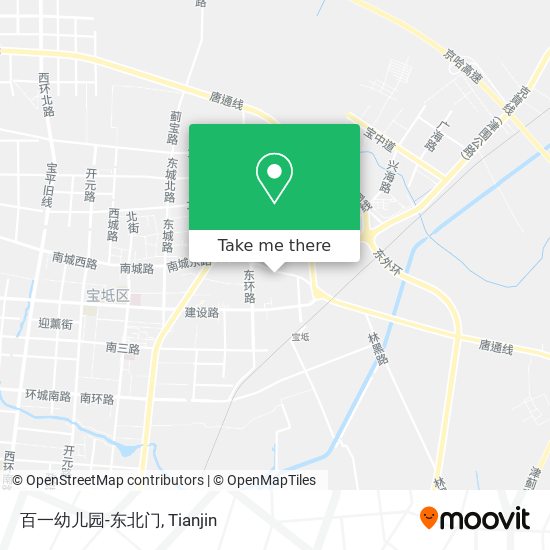 百一幼儿园-东北门 map