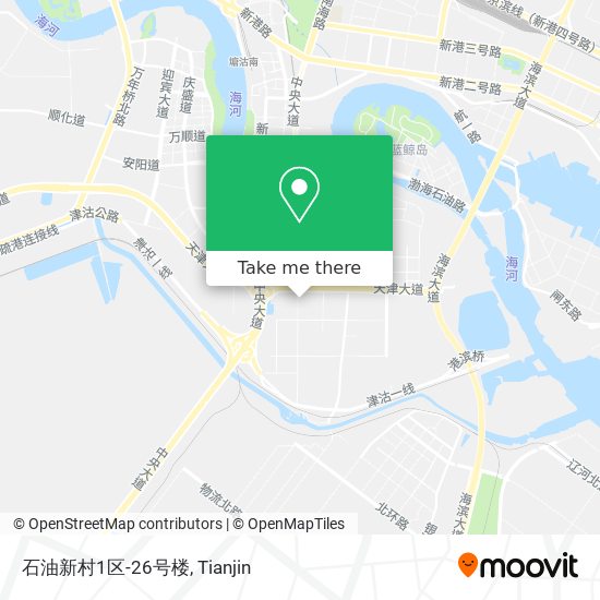 石油新村1区-26号楼 map