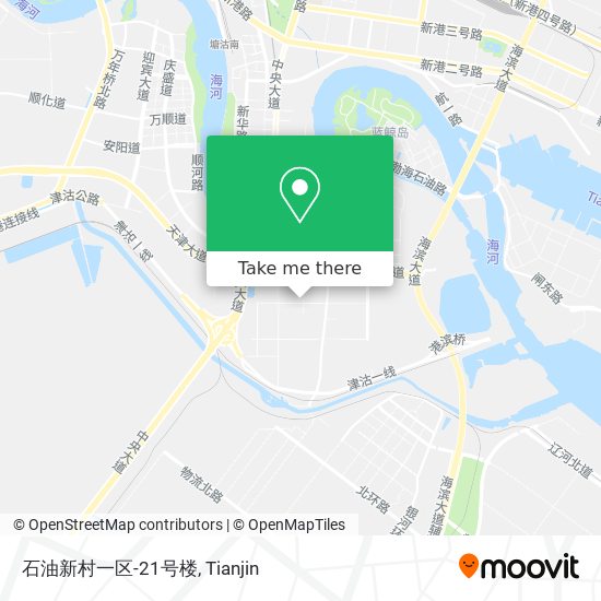 石油新村一区-21号楼 map