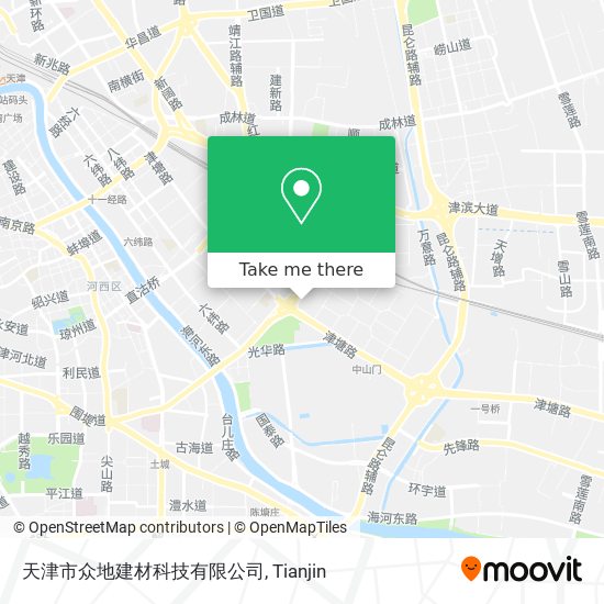 天津市众地建材科技有限公司 map