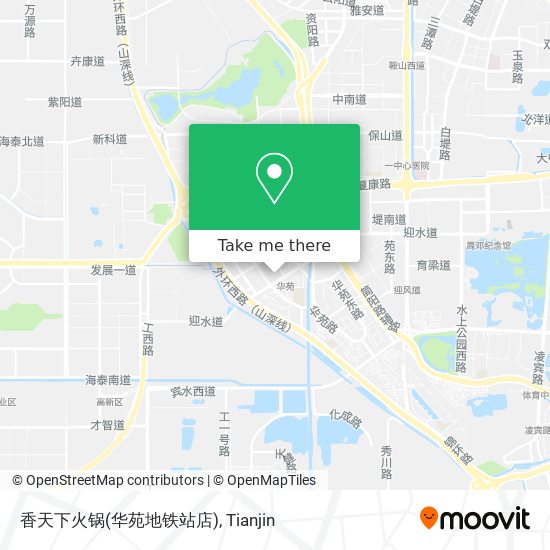香天下火锅(华苑地铁站店) map