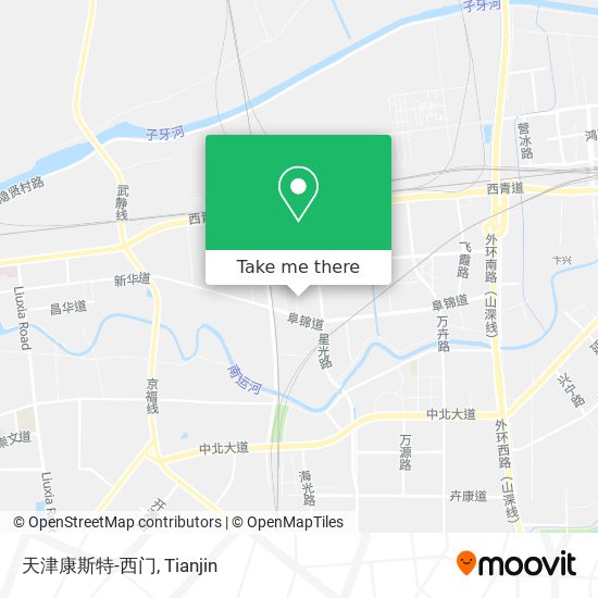 天津康斯特-西门 map