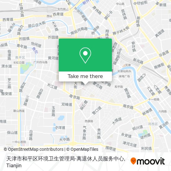 天津市和平区环境卫生管理局-离退休人员服务中心 map