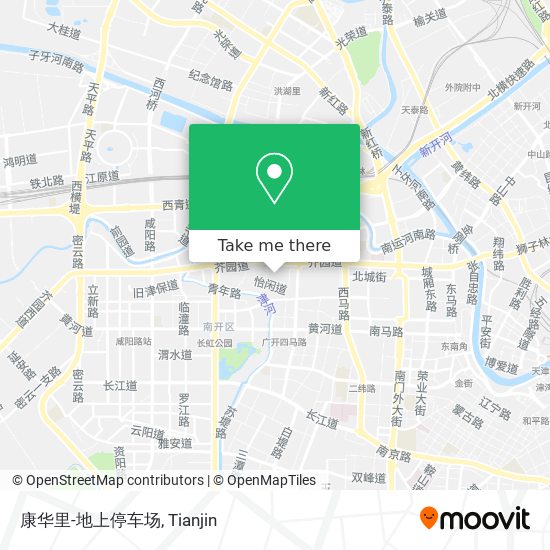 康华里-地上停车场 map