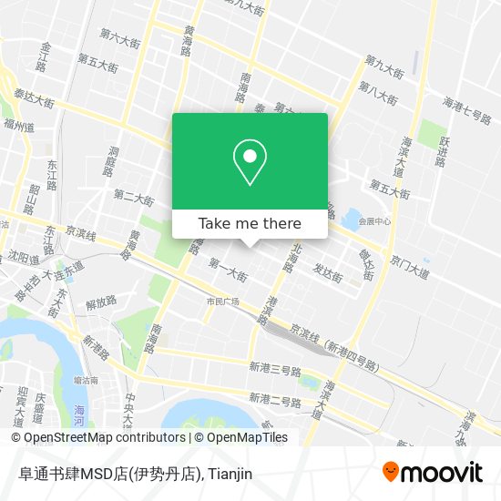 阜通书肆MSD店(伊势丹店) map