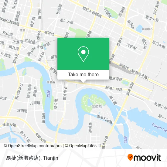 易捷(新港路店) map