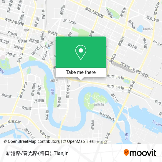 新港路/春光路(路口) map