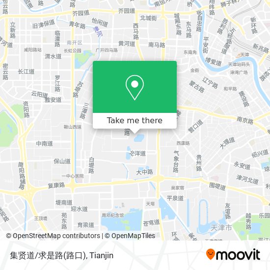 集贤道/求是路(路口) map