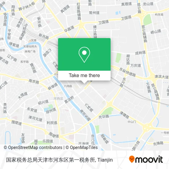 国家税务总局天津市河东区第一税务所 map