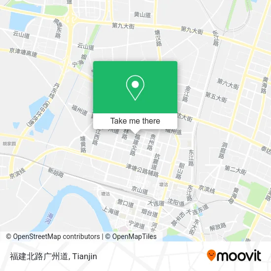 福建北路广州道 map