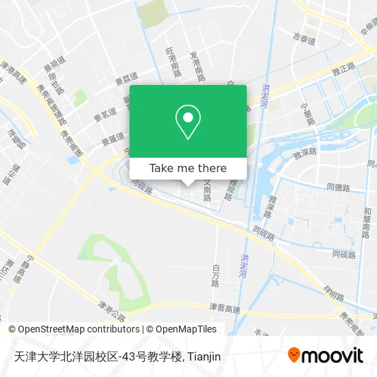 天津大学北洋园校区-43号教学楼 map