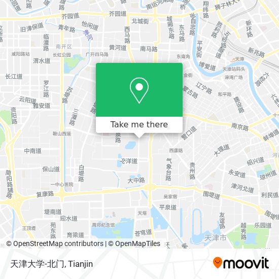 天津大学-北门 map