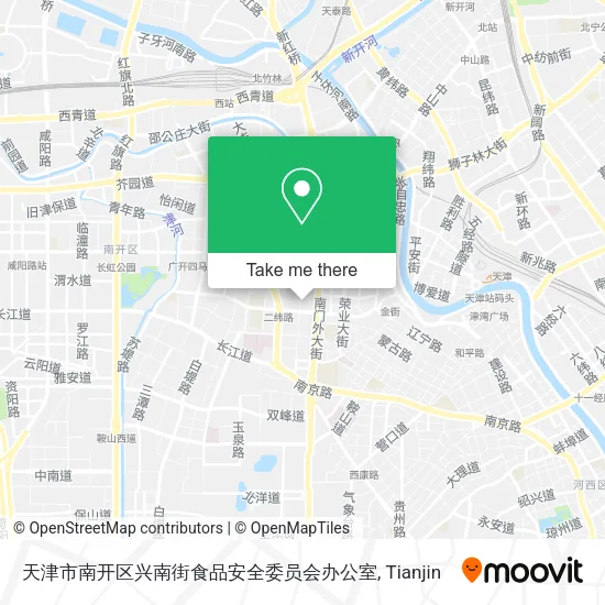 天津市南开区兴南街食品安全委员会办公室 map