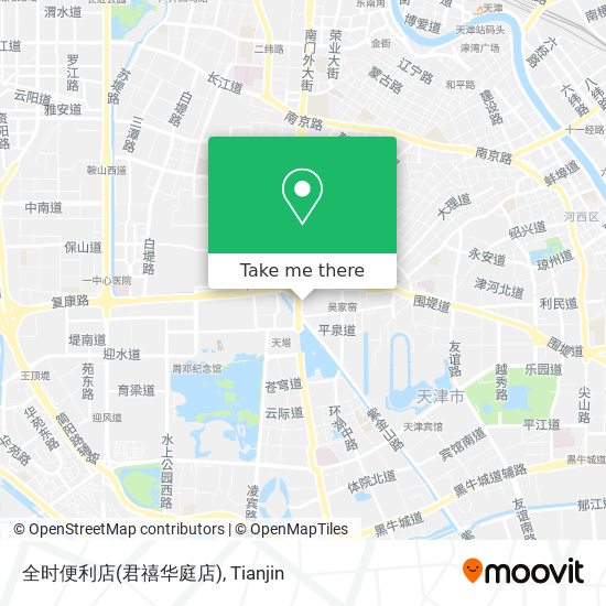 全时便利店(君禧华庭店) map