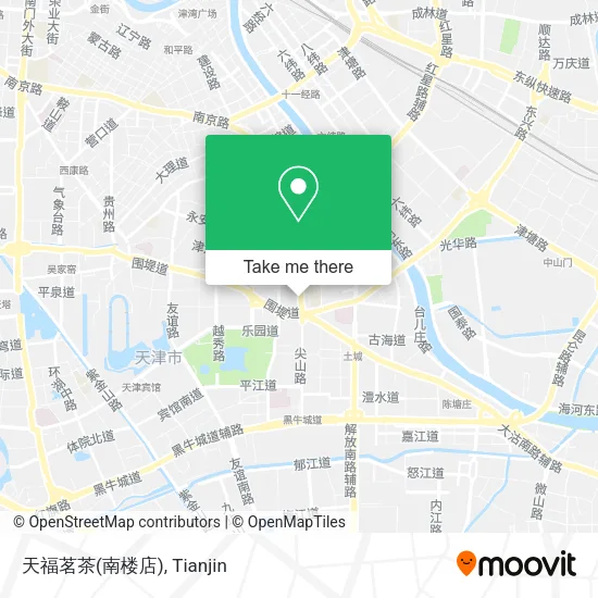 天福茗茶(南楼店) map