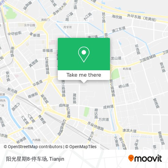 阳光星期8-停车场 map