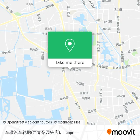 车辙汽车轮胎(西青梨园头店) map