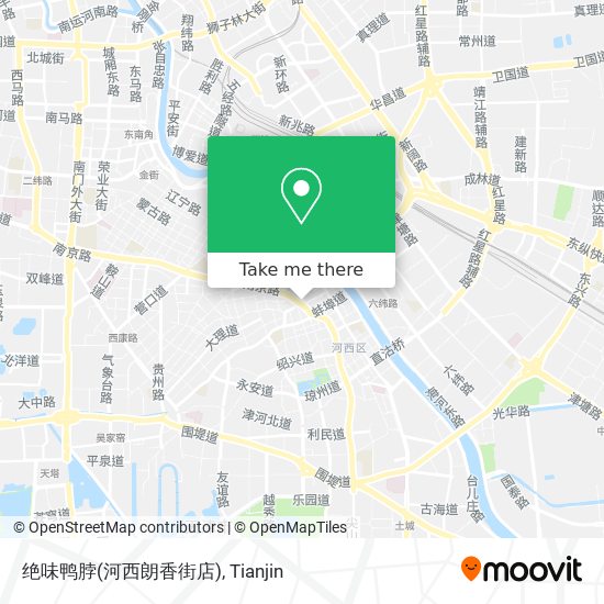 绝味鸭脖(河西朗香街店) map