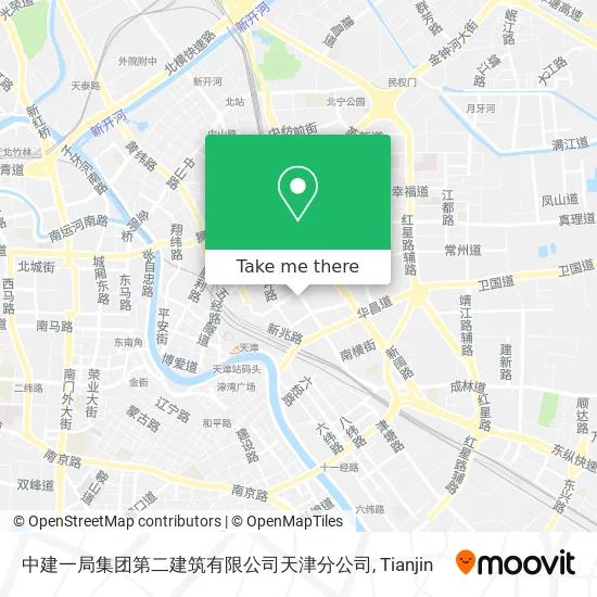 中建一局集团第二建筑有限公司天津分公司 map