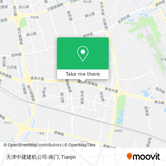 天津中建建机公司-南门 map